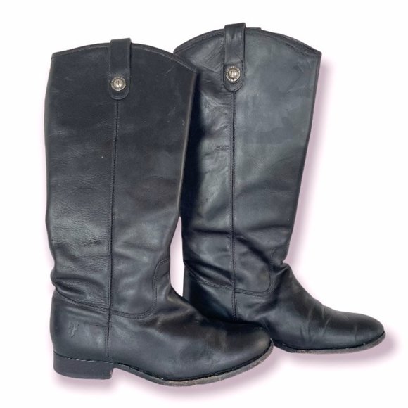 Frye Melissa Button Lug Tall Riding Boot 8.5 - Picture 2 of 10